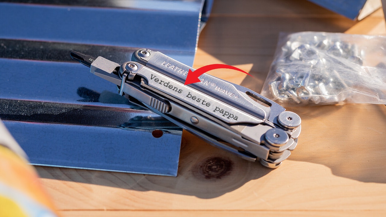 Gravering Gravering på Leatherman | Personlig gravering på ditt verktøy!